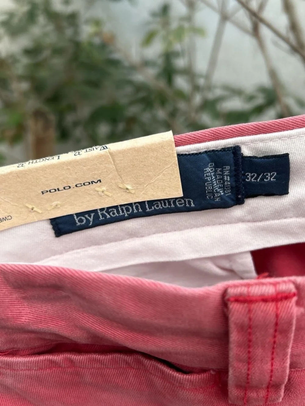 NWT Polo Ralph Lauren Classic Fit Red Chino Pants 32x32